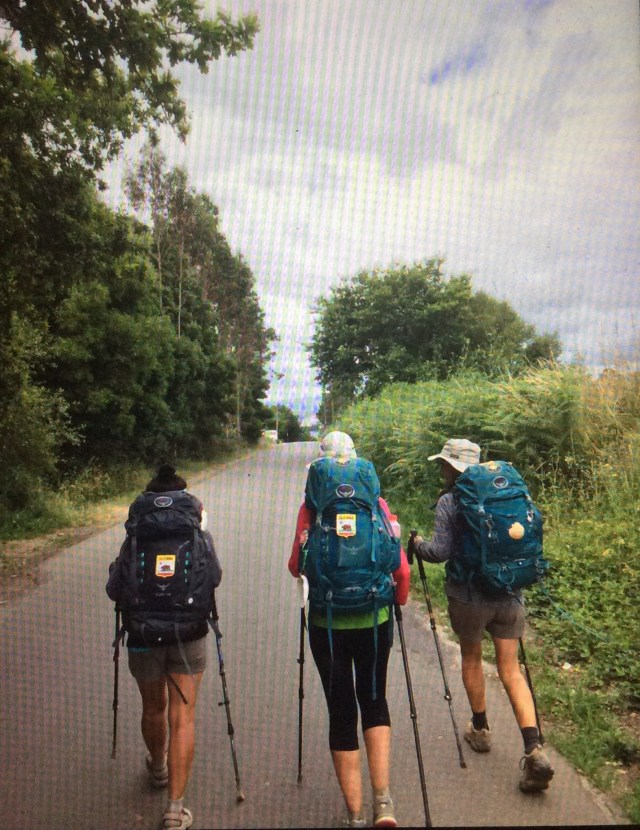 On our way to Santiago